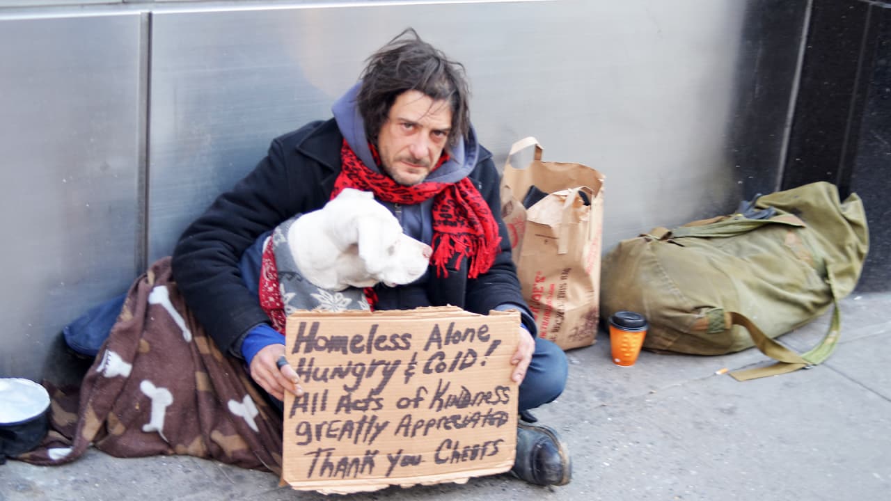 Homeless mom