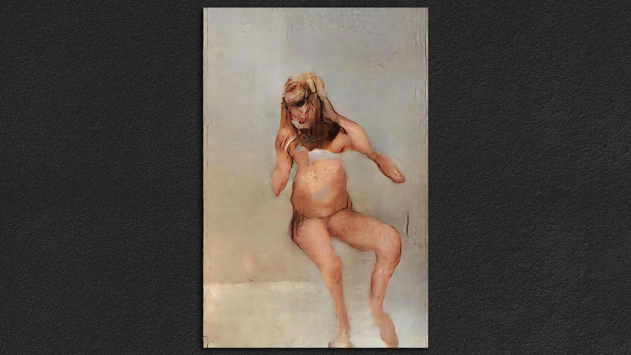 This Nude Portrait Was Generated By Algorithms