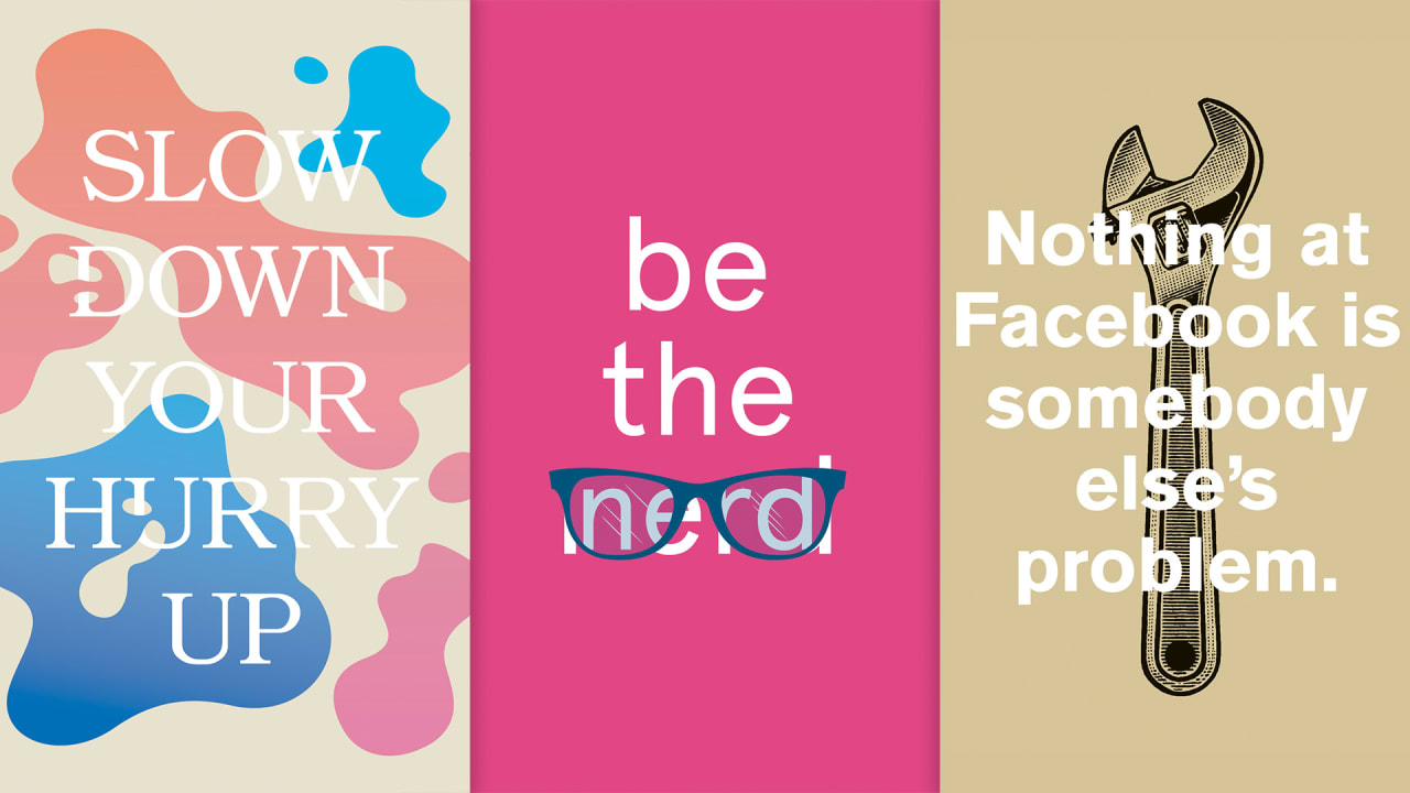Techmeme A Look At Facebook S Og Research Lab Which Makes Techmeme A Look At Facebook S Og Research Lab Which Makes Posters For The Company Offices And How Its Messaging Has Changed Since Recent