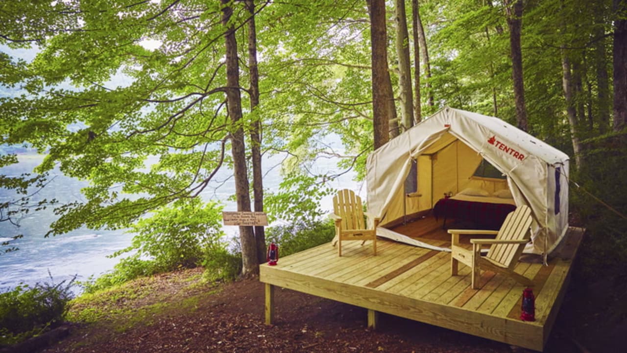 VIDEO We Tried The Ridiculously Luxurious Airbnb Of Camping Co.Design