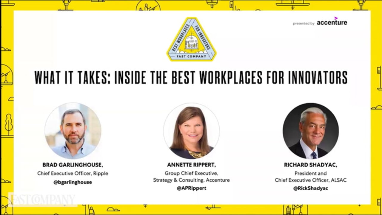 VIDEO What It Takes Inside the Best Workplaces for Innovators Fast