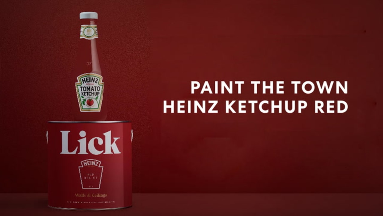 Would you ever paint your home Heinz ketchup red? Video Fast Company