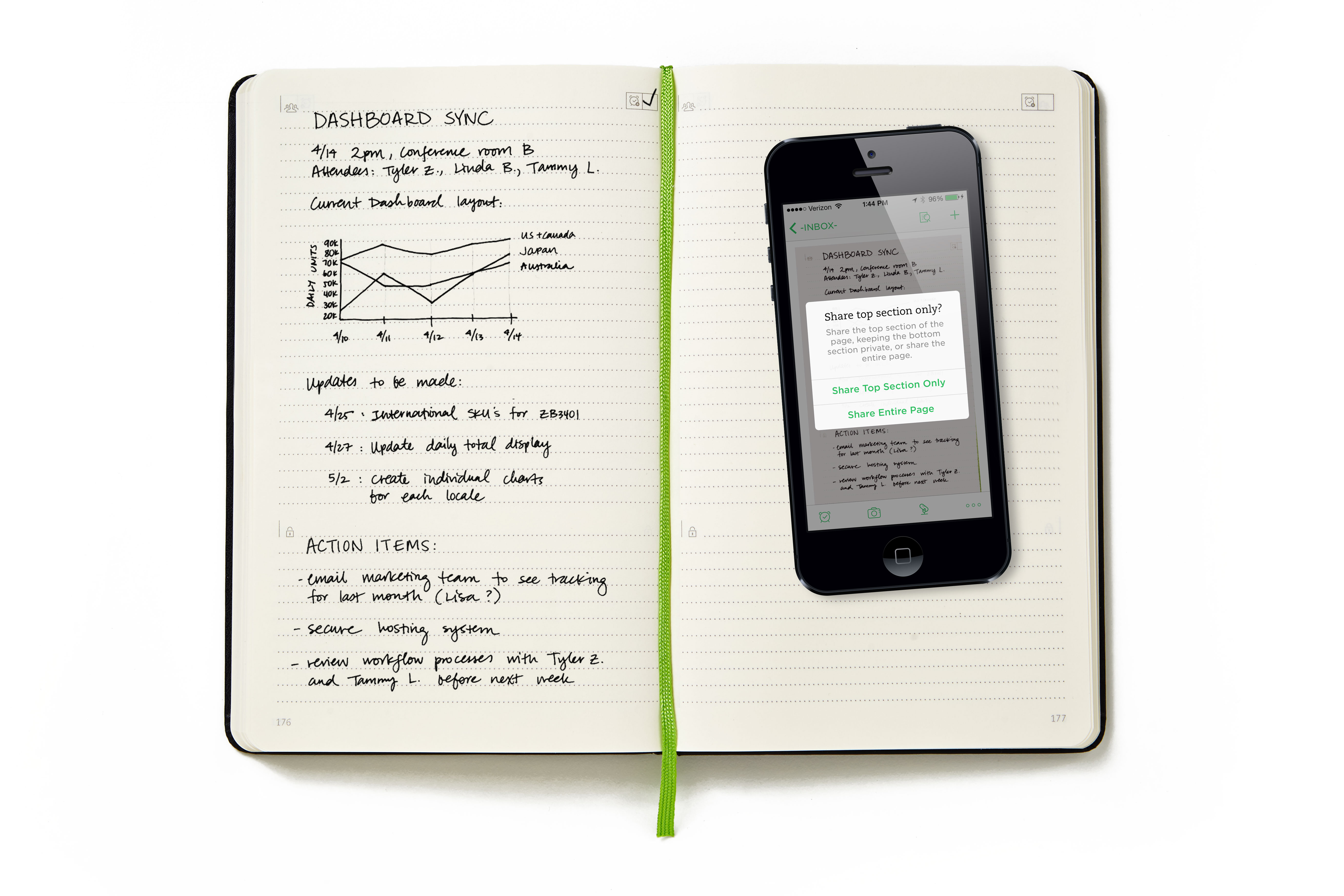 Evernote And Moleskine Team Up To Create Smart Business Notebook
