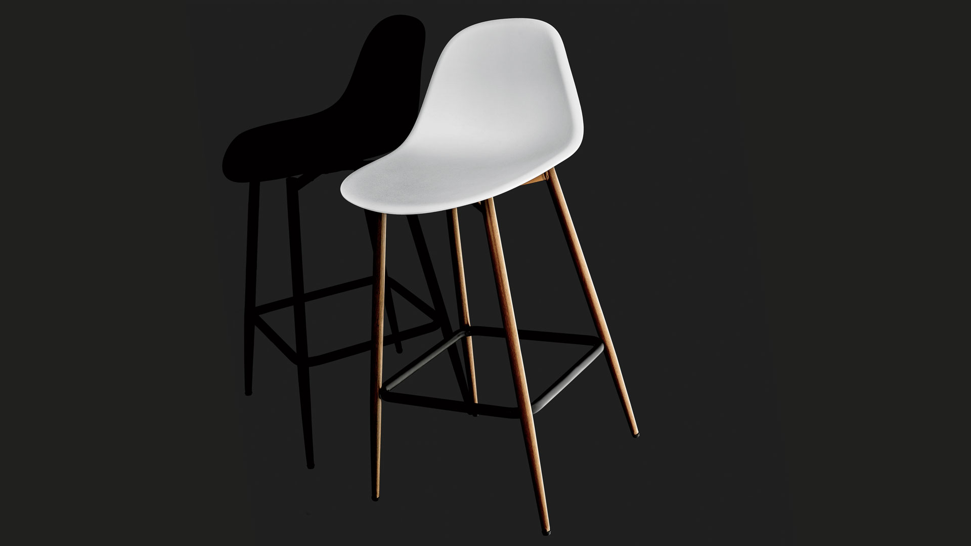 A stool from Target's Project 62 furniture line. [Photo: Jamie Chung]