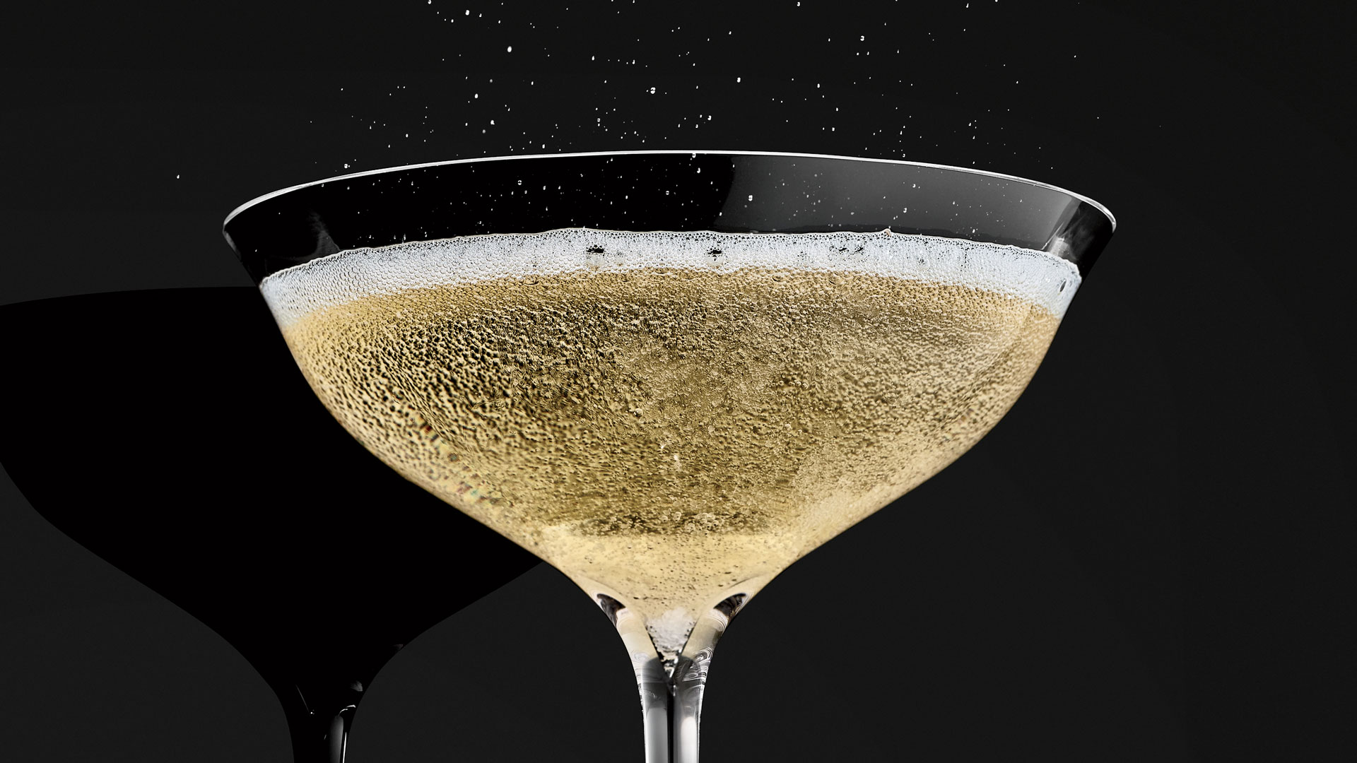 The Finke’s Sparkling White Blend from Winc wine club. [Photo: Jamie Chung; Food stylist: Ali Nardi at Apostrophe]