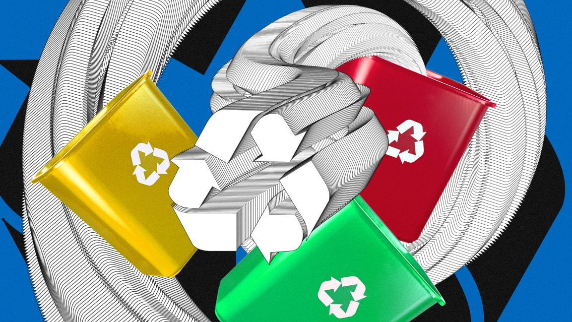 FASTCOMPANY - Waste is an enormous problem. But recycling is the wrong solution