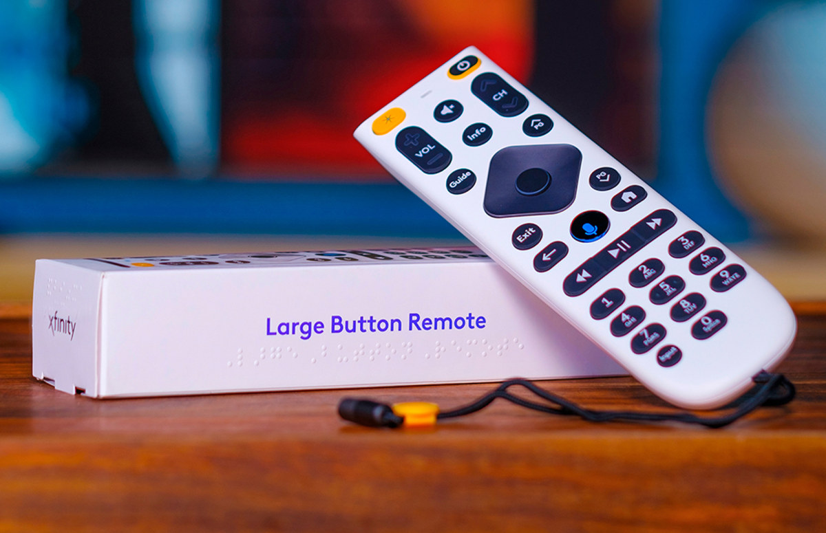 Simple Senior TV Remote Control, Large Button Remote