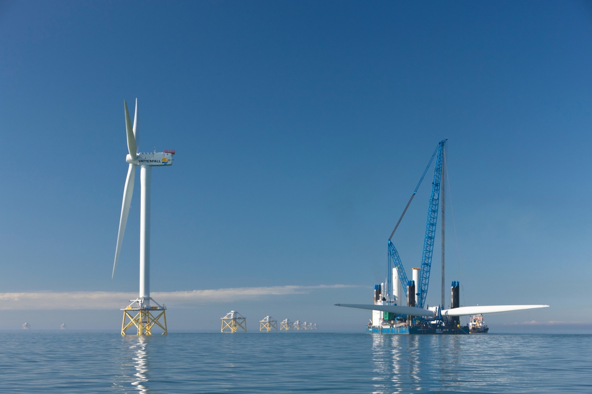 The world's largest wind turbine is about to start generating energy