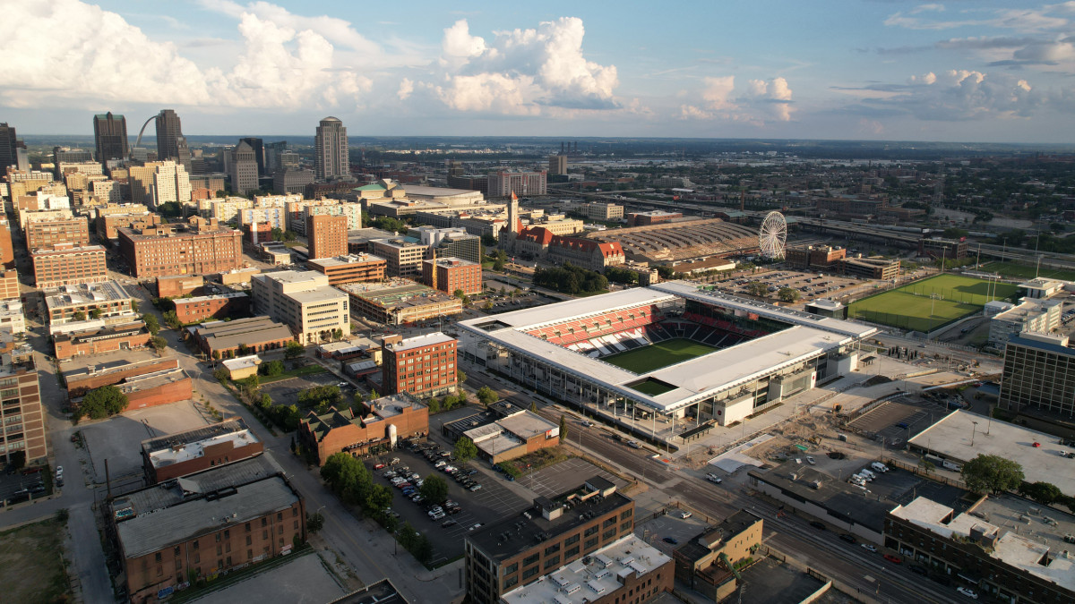 The New St Louis City SC Stadium