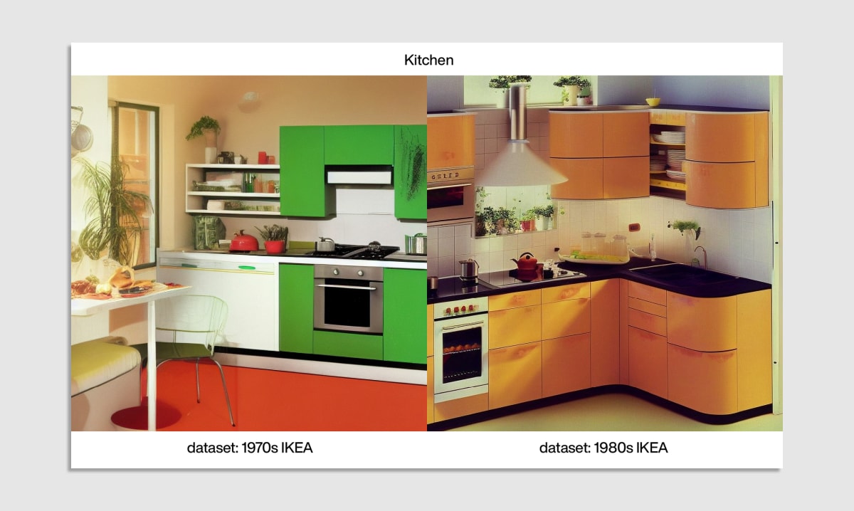 Ikea's generative AI furniture designs are trippy, retro, inspiring