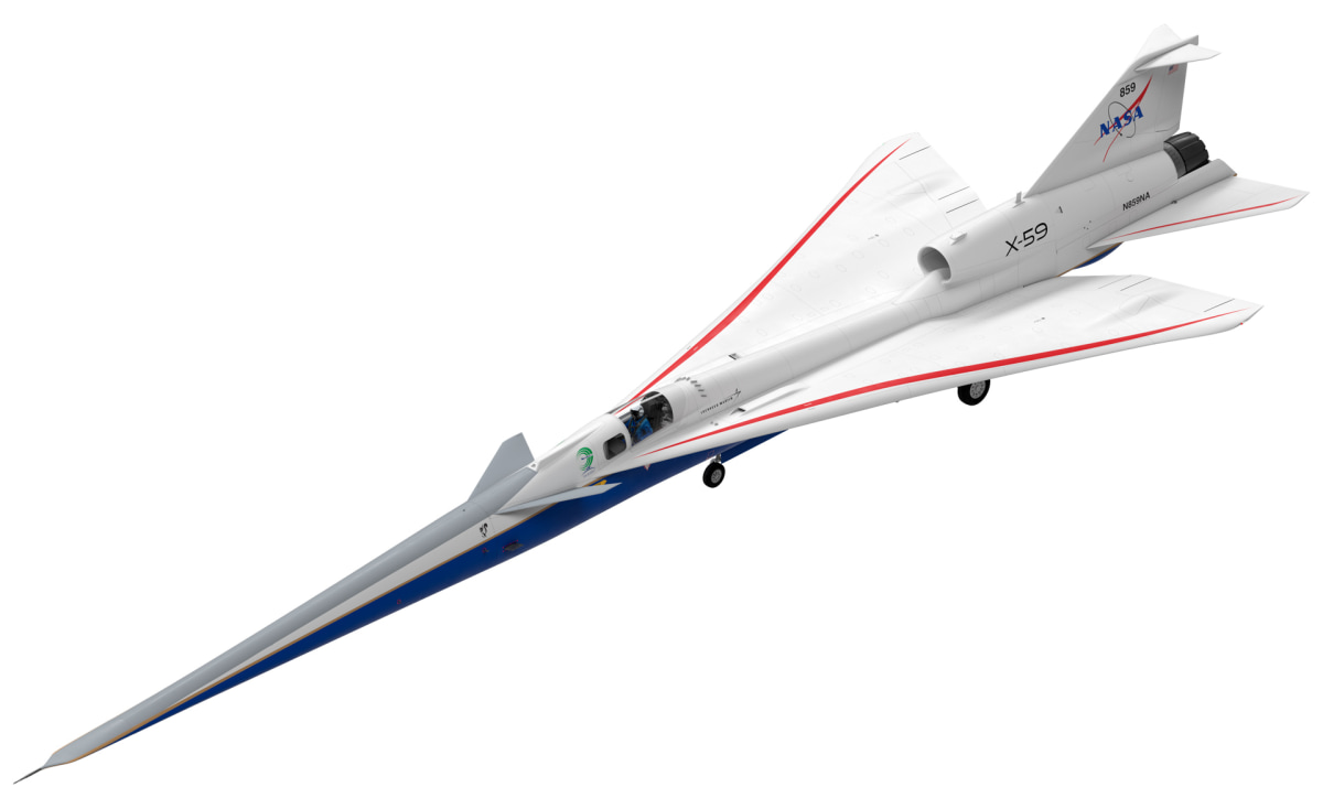 NASA's New Rocket Sports a Supersonic Look