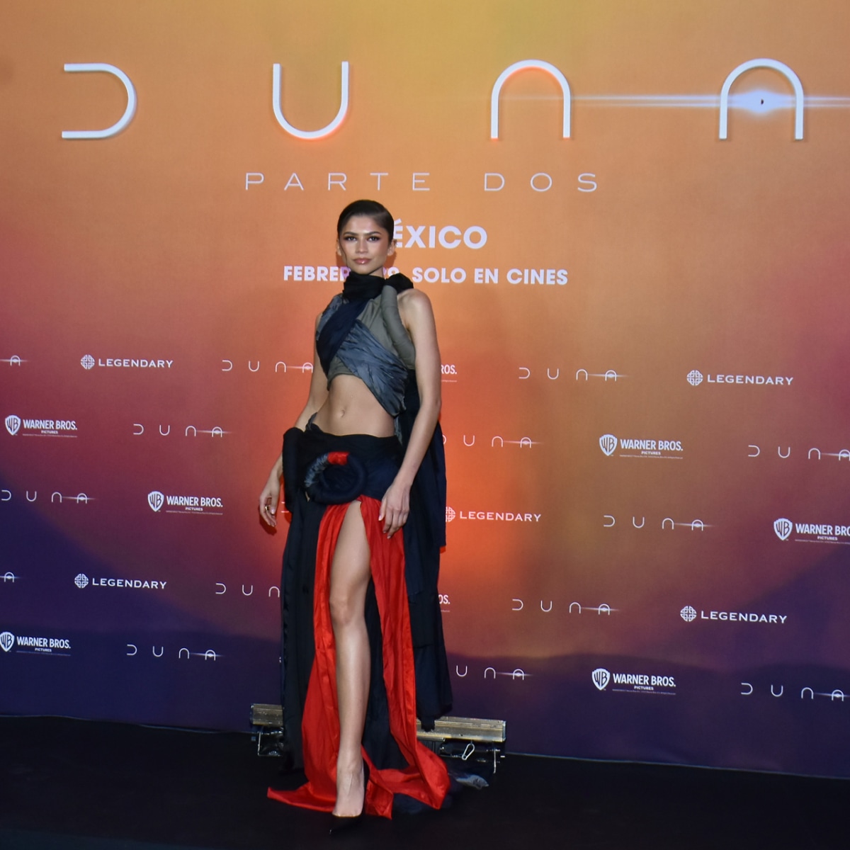 Zendaya's Armor Body Suit At 'Dune: Part Two' Premiere - 11 Red Carpet  Photos
