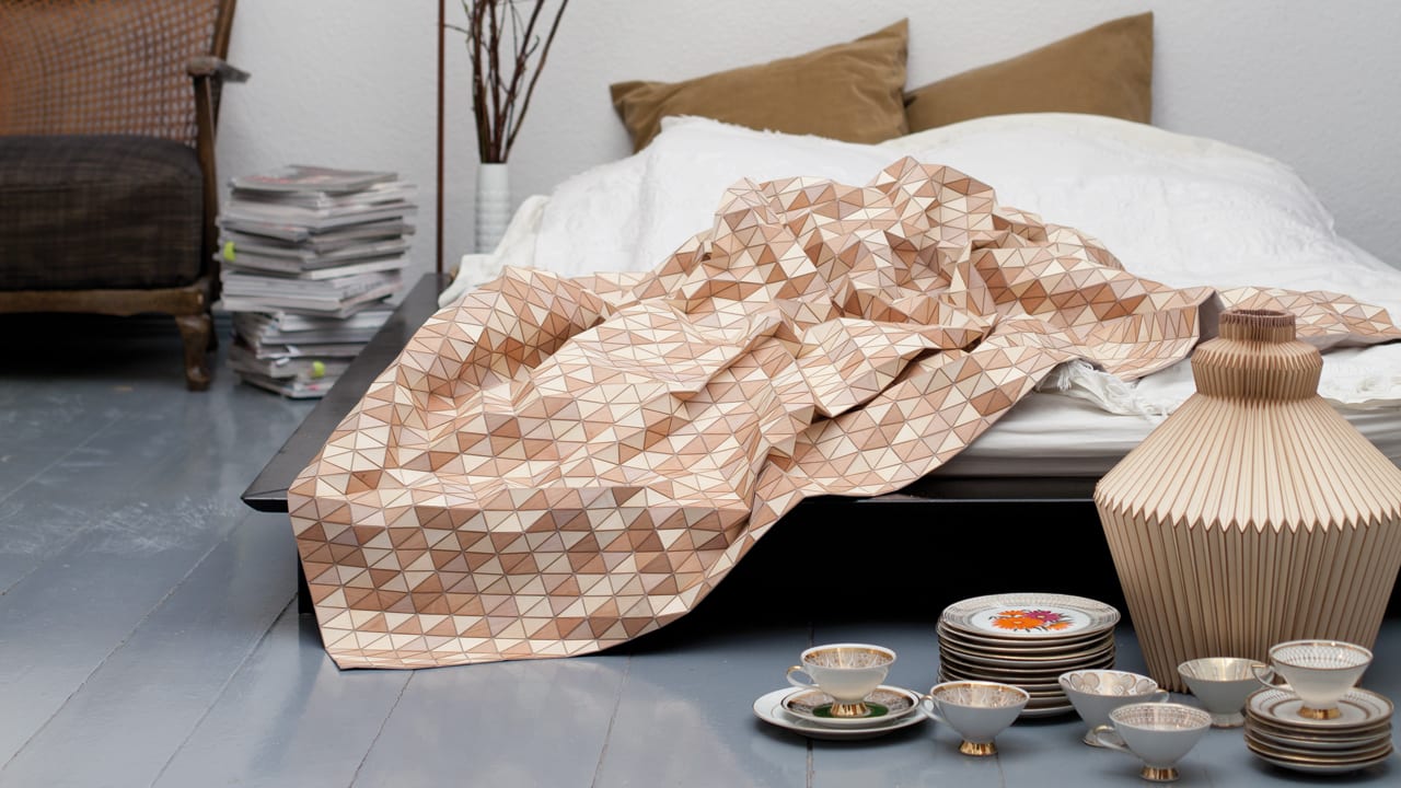A Blanket Made Out Of Wood That Actually Works!