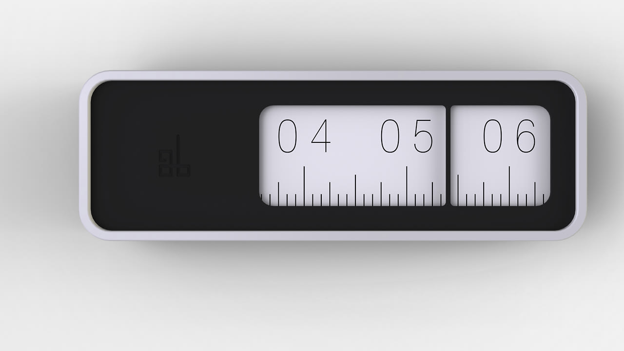 A Clock That Measures Time With A Ruler