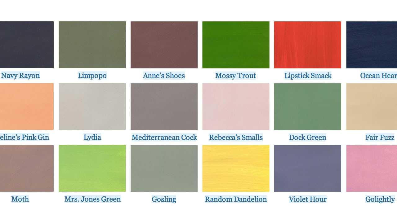 Two Coats Of Rothko’s Forearm: Literary Classics Become Colors