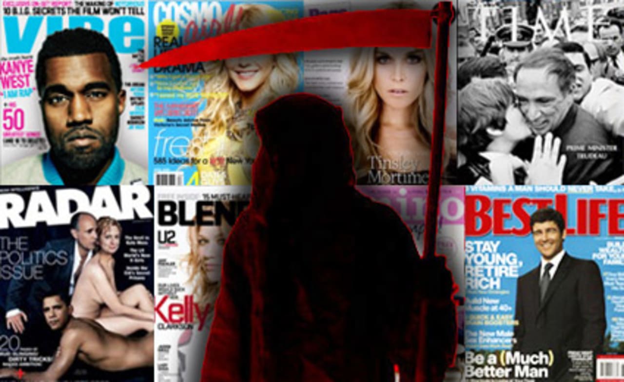 Print Media Is Dying. Online Revenues Are Tiny. What If the Ads Are to