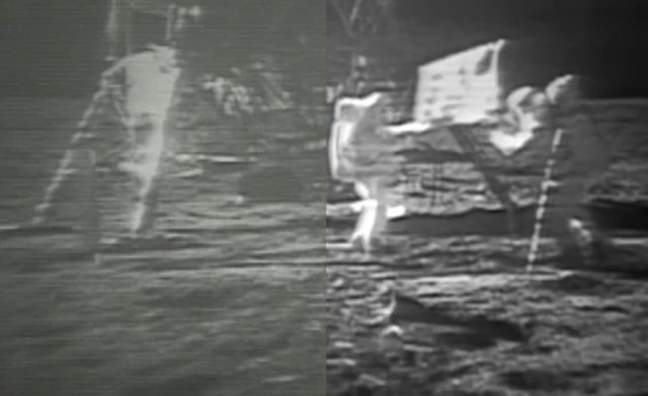 Restored Apollo 11 Moonwalk Video Looks Good Could Be Better [updated]