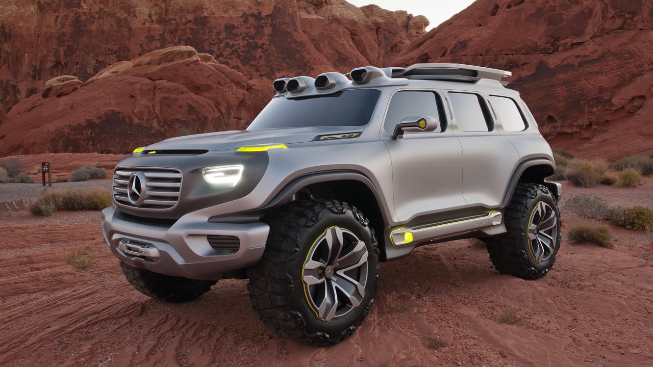 Mercedes Reveals The Badass Eco SUV Of The Future