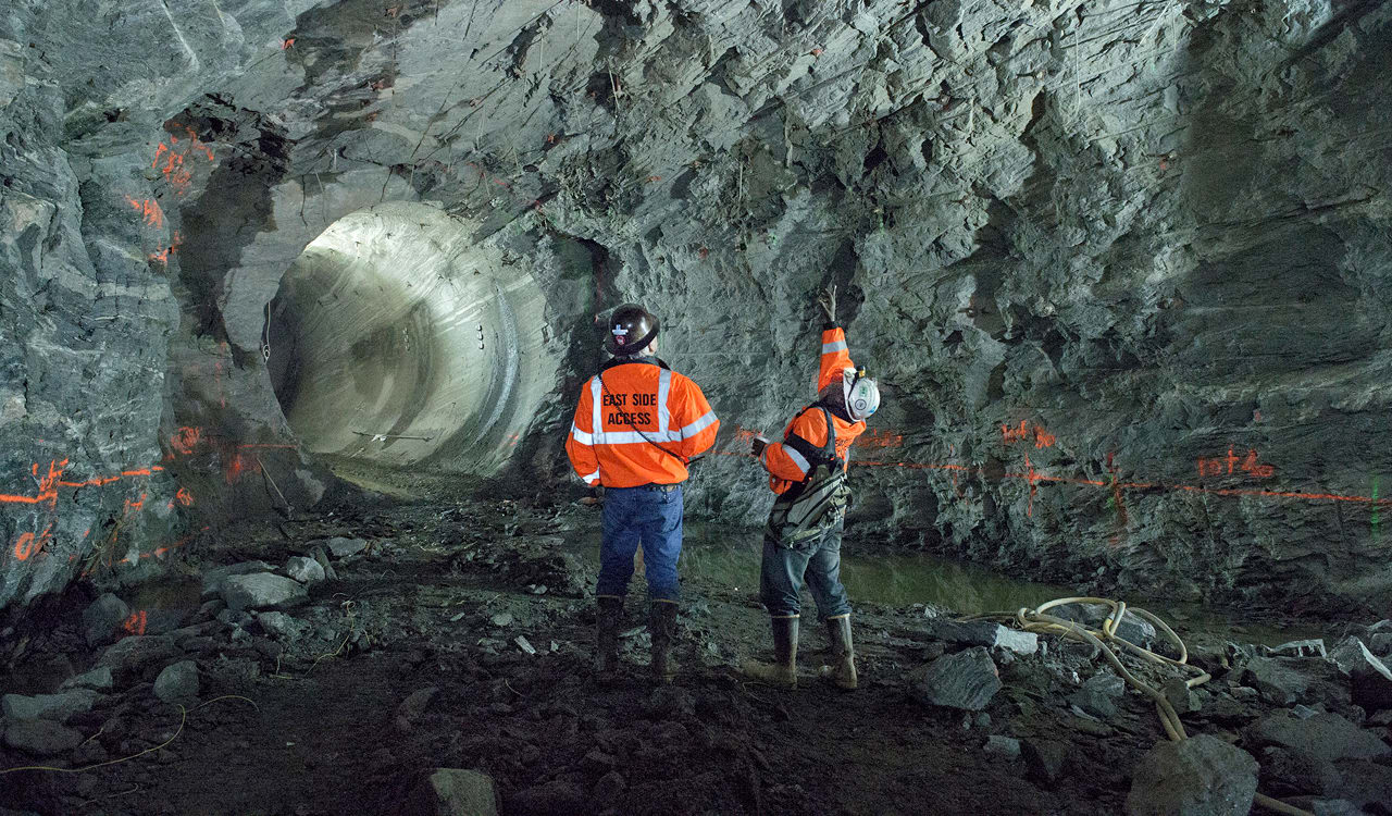 An Unbelievable Glimpse Of The Tunnels In Progress Beneath New York Ci