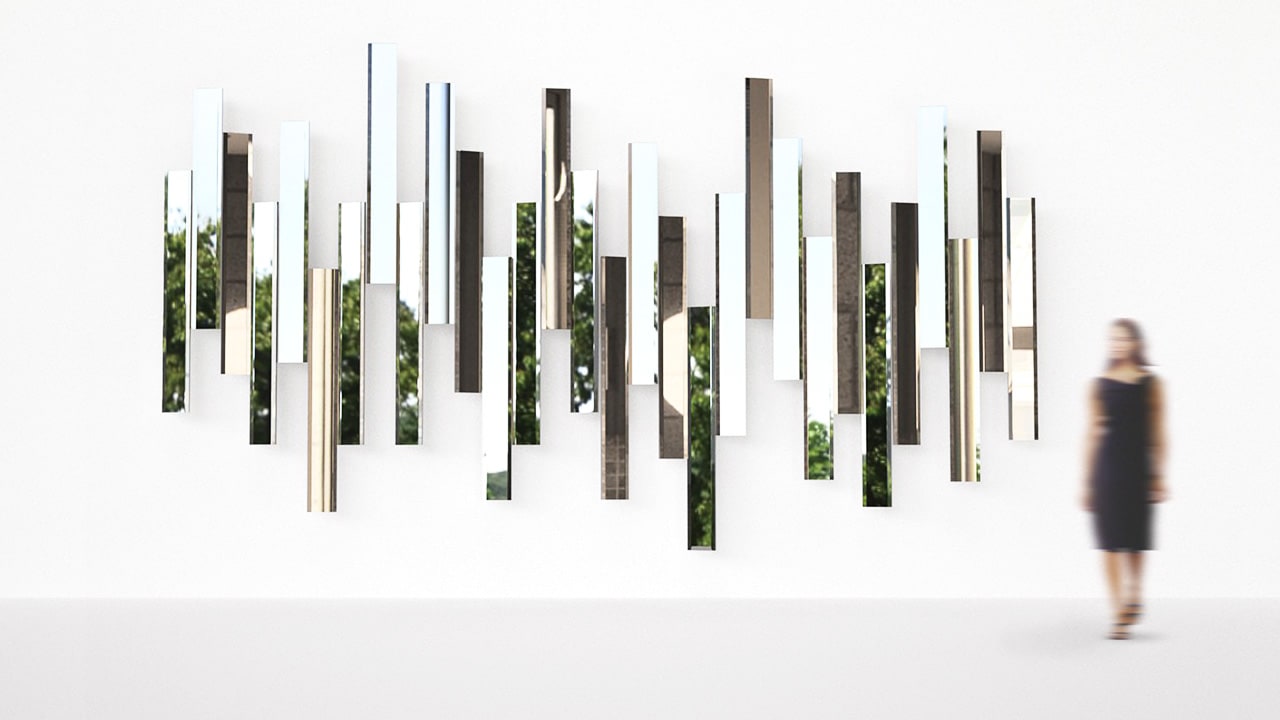 A Modular Mirror System That Reflects An Alternate, Twisted Reality