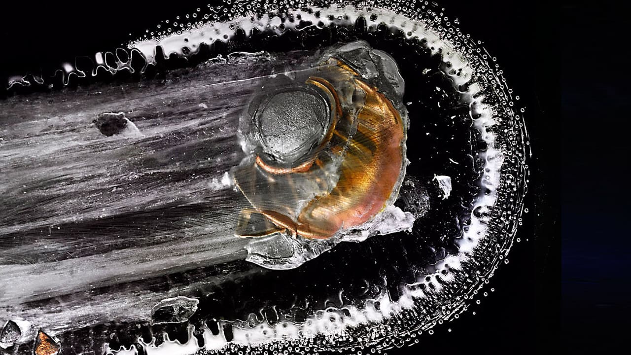 These Strangely Beautiful Pictures Show What Happens When Bullets Hit