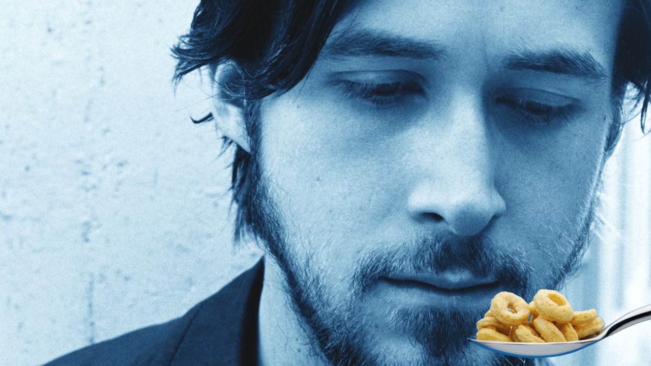 ryan gosling watches him not eating his cereal ryan gosling watches him not eating his cereal