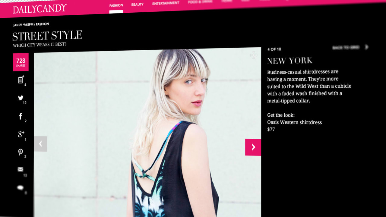 DailyCandy launches subscriber Deals rare photo DailyCandy launches subscriber Deals exclusive photo