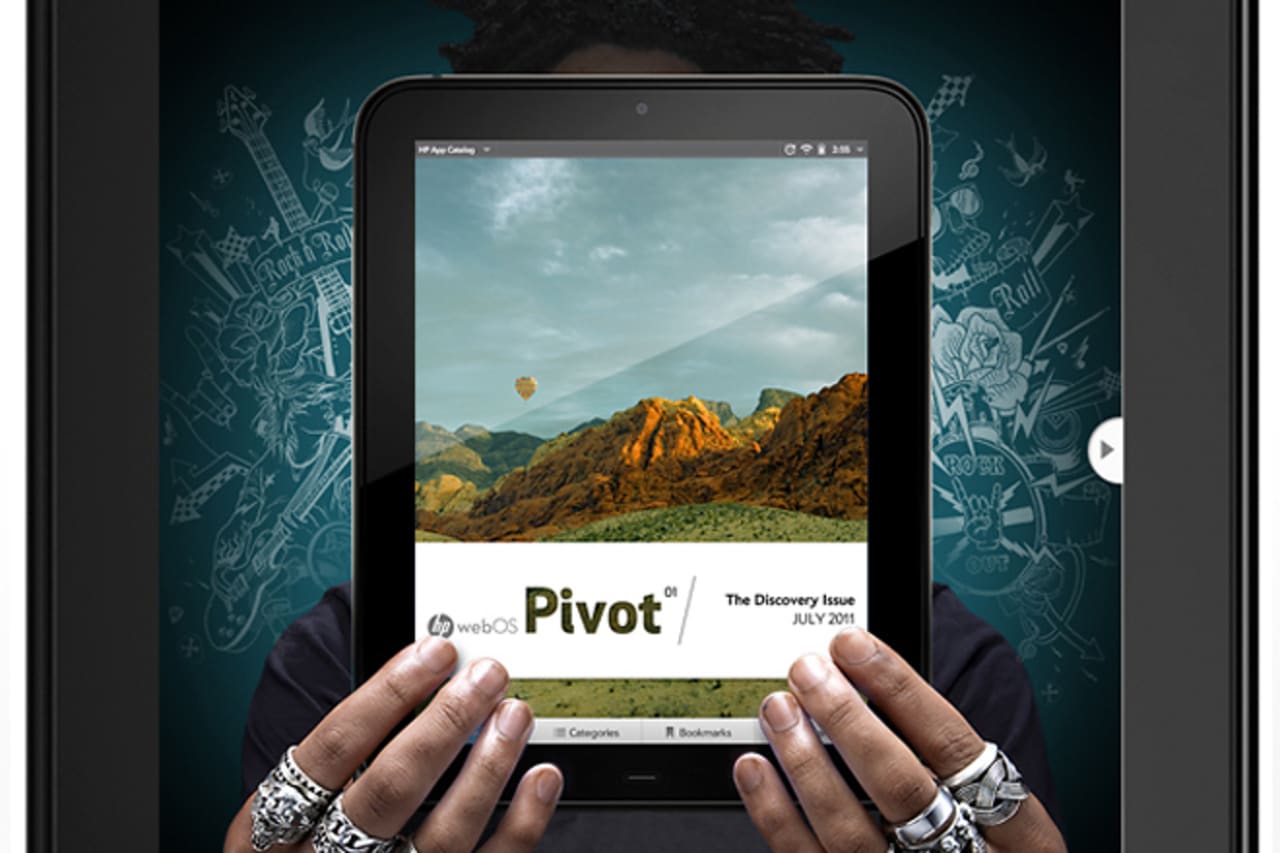 HP’s TouchPad App Magazine “Pivot” Cuts Through The Clutter Of App Sto