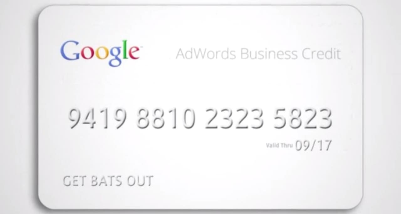 Running A Google AdWords Campaign? There's A Credit Card For That