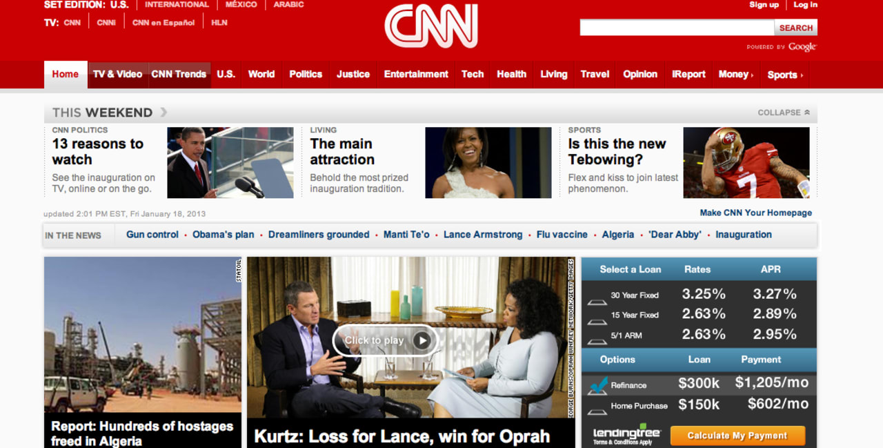 Yahoo/ABC News, CNN Top Digital Views in 2012