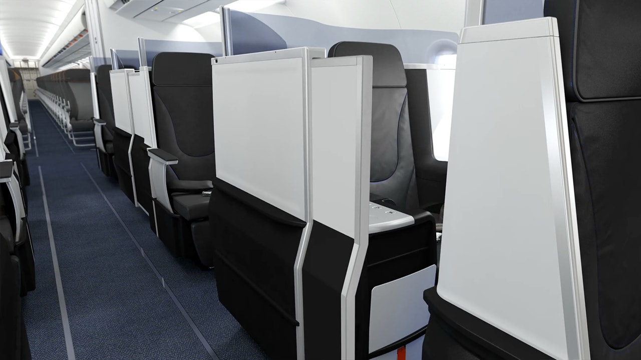 JetBlue Unveils FirstEver Business Class “Suite Seat” With Sliding Do