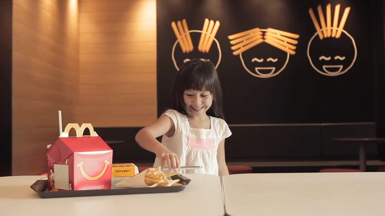 McDonald’s Serves Happy Meals On NFCEnabled Interactive Happy Tables