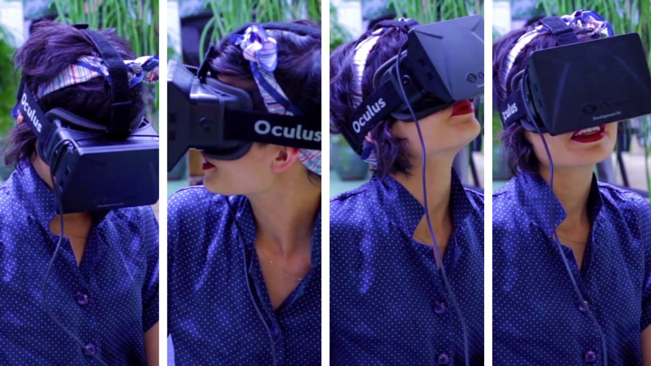 This Video Game Headgear Can Be Used For Virtual Reality Art Shows
