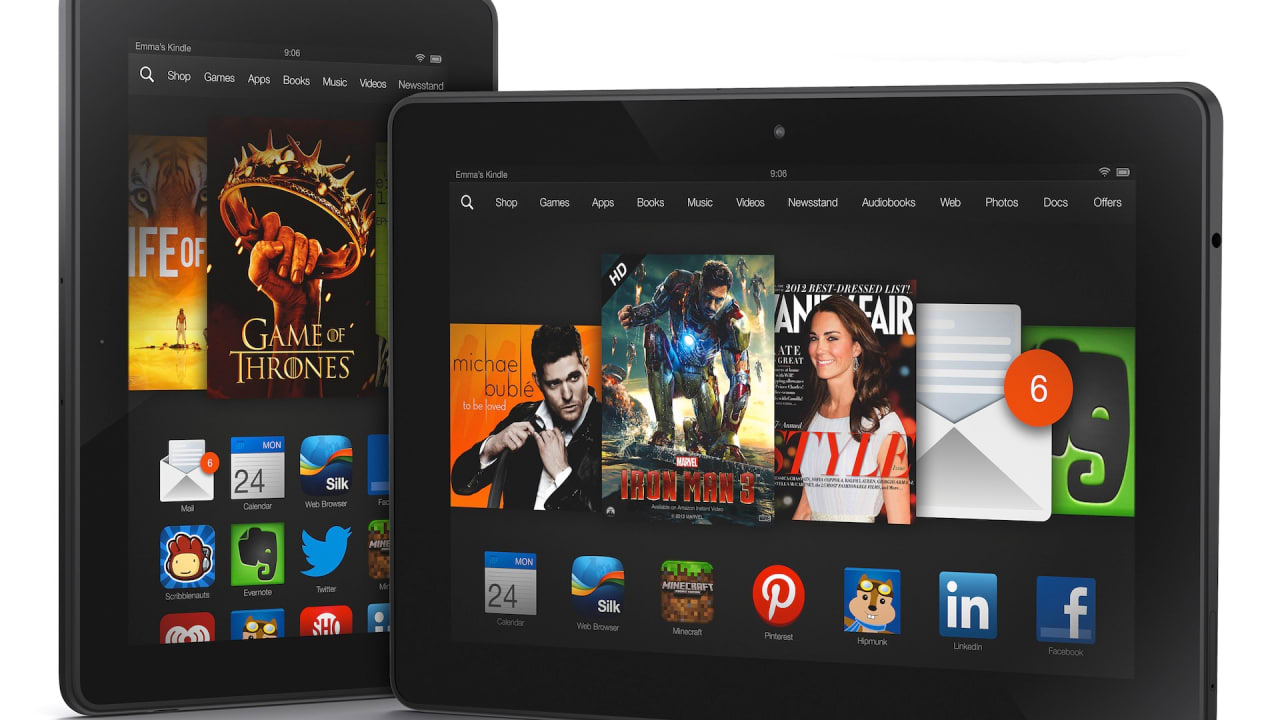 Amazon Tries (Again) To Unsettle The iPad, With Kindle Fire HDX