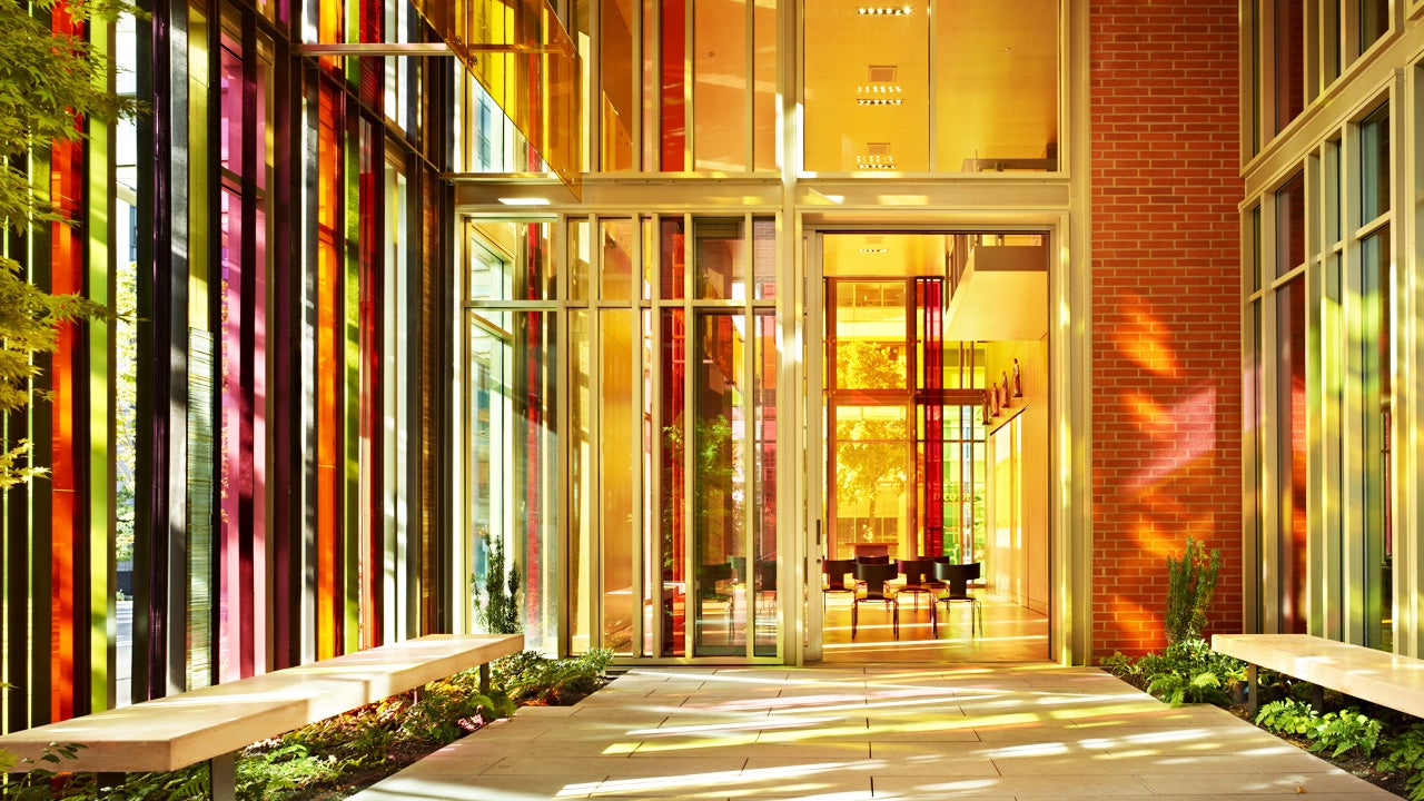 Seattle Church Gets A Bright, Modern Twist On Stained Glass Windows