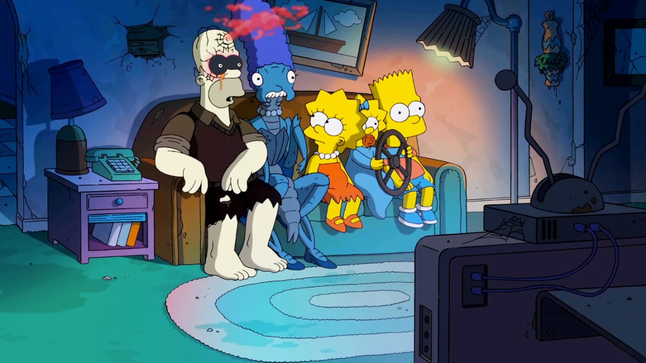 Guillermo Del Toro S Couch Gag For The Simpsons Is A Monster It S A