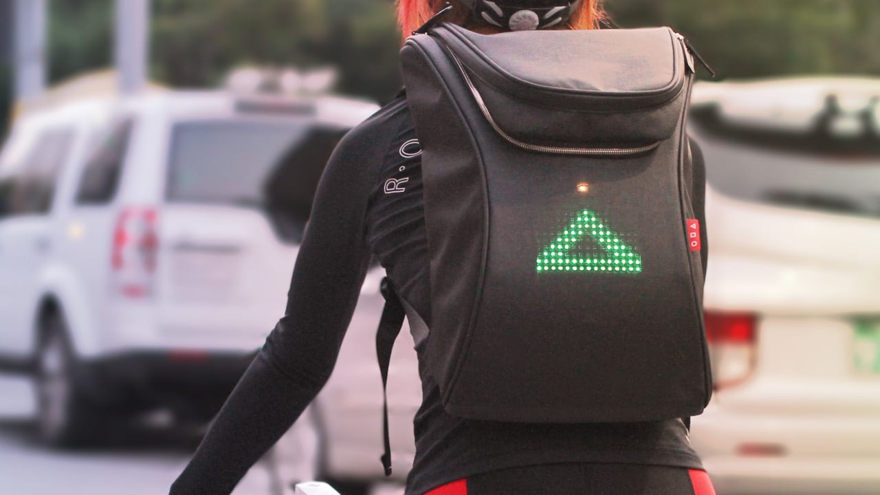Hey, Cyclists This LEDPowered Backpack Could Save Your Life