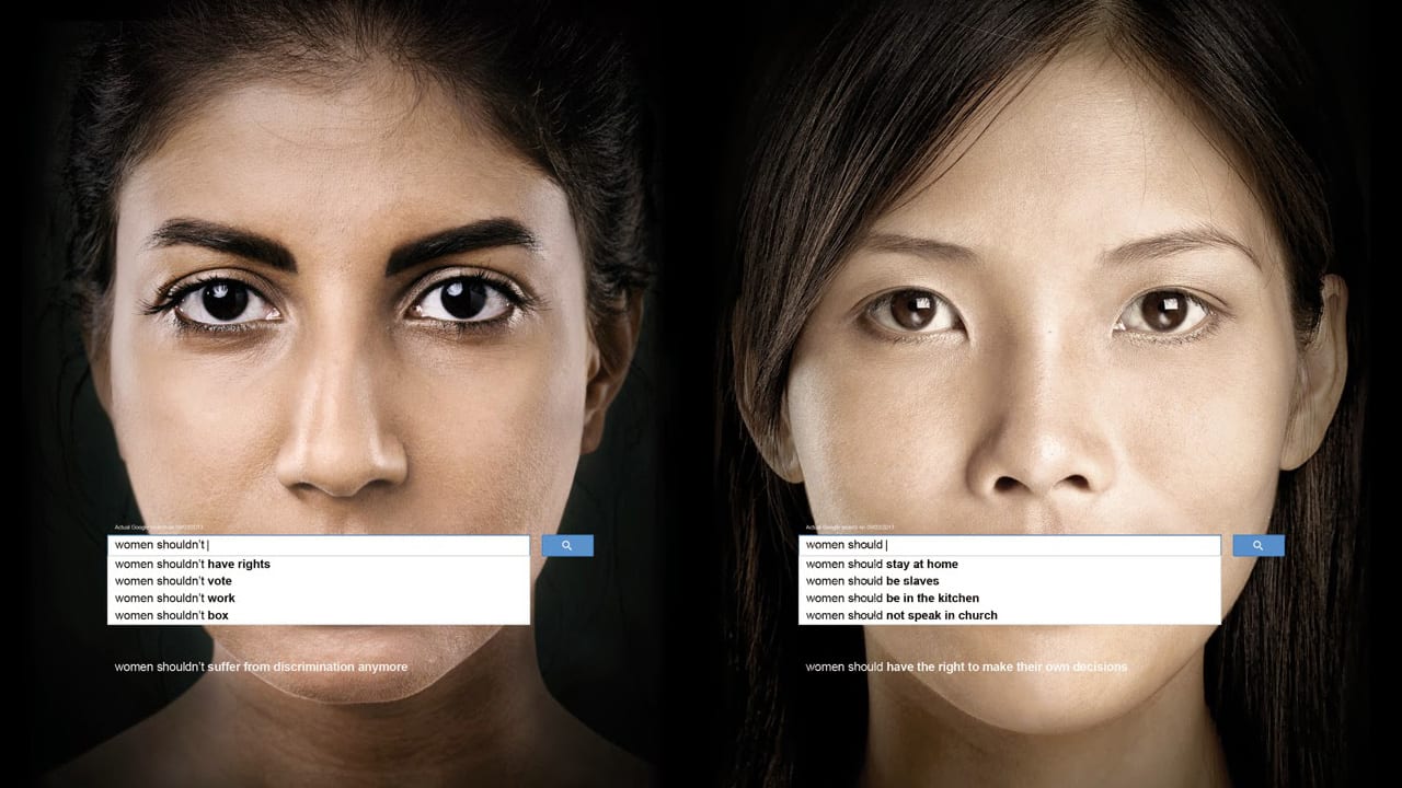 Ad Campaign Reveals Rampant Sexism Through Google