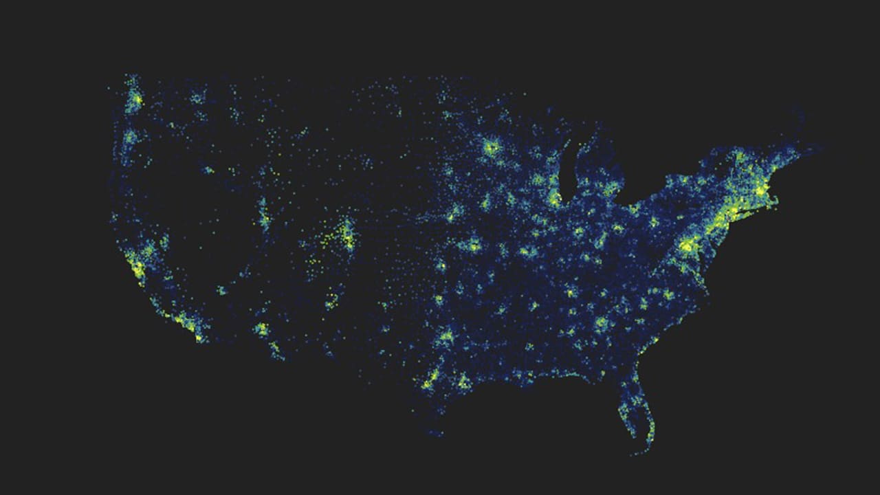 Mapping The Wealth Of U.S. ZIP Codes Shows The Haves Hiding From The Have-Nots