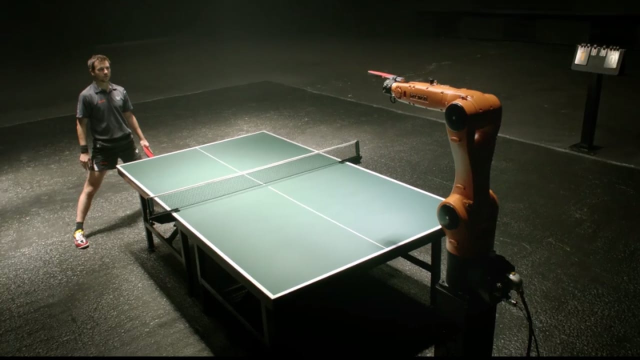 Watch A Robot Take On A PingPong Champ In This Epic Matchup