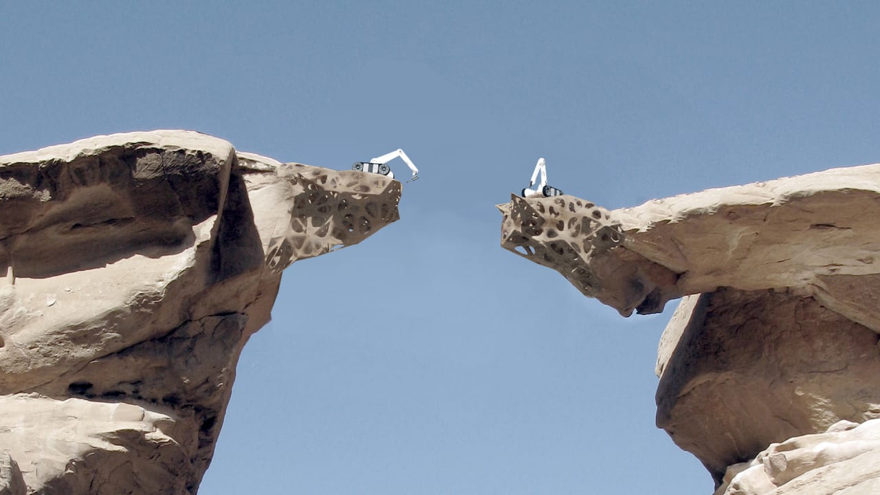 This Robot Can Print A Bridge Out Of Sand