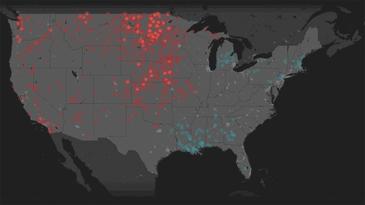 Watch America’s Weird Weather Get Hotter Over 50 Years