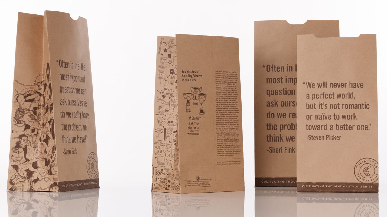 Chipotle’s New Packaging Might Be The Most Interesting Thing You Read