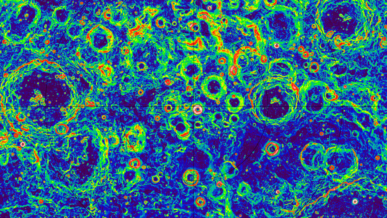 NASA Moon Imaging Channels Van Gogh’s “Starry Night”