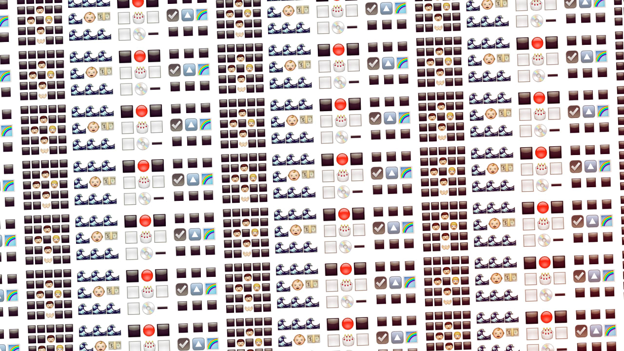 A Musician Recreates Classic Album Covers In Emoji