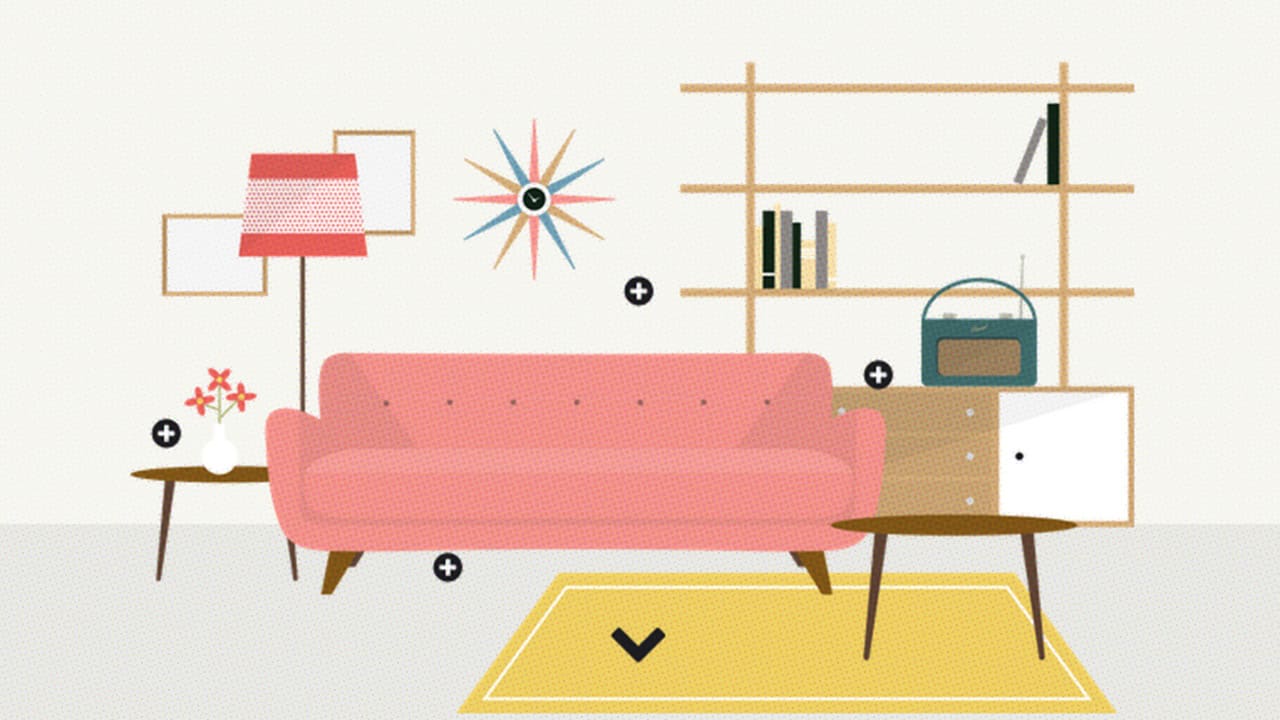 Nostalgic For Lava Lamps? An Illustrated History Of Interior Design
