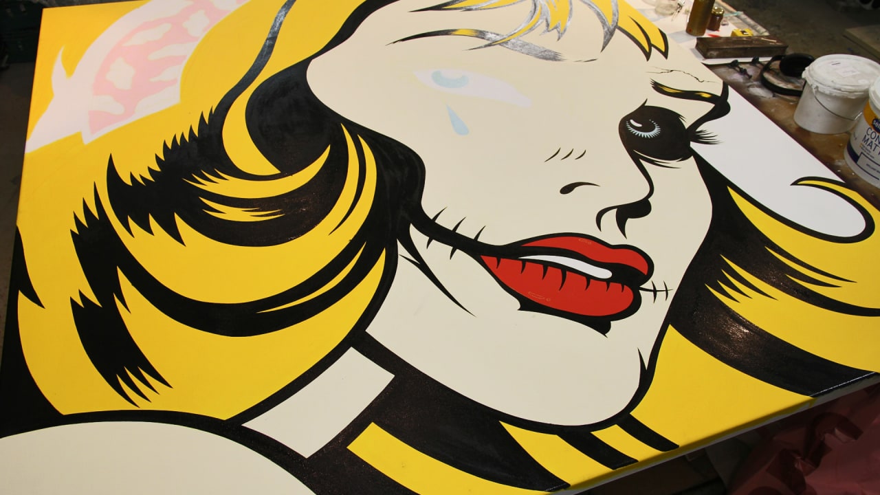 Stockton Auto World >> Cobain, Tupac, Winehouse: Street Artist D*Face Portrays ... Stockton Auto World >> Cobain, Tupac, Winehouse: Street Artist D*Face Portrays ...