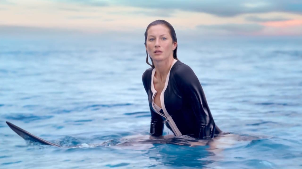 Gisele Surfs A Weird Wave Of Emotions In New Chanel Ad by Baz Lurhmann