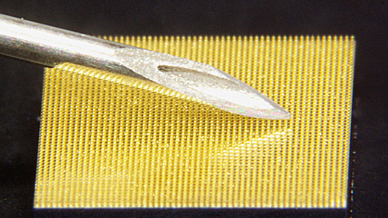 Replacing Vaccine Needles With Tens Of Thousands Of DrugLaced Pins Th