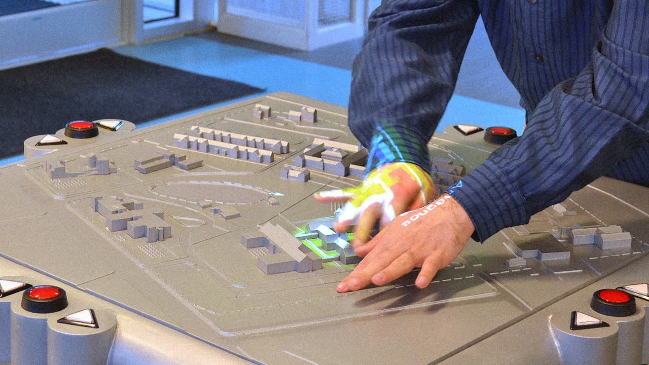 Talking 3D Maps Help The Blind Navigate